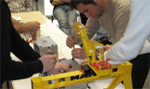 Training des Rüstens verketteter Anlagen in unseren Workshops